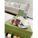 Gucci Womens Rhyton Sneakers With Strawberry Print