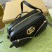 Gucci GG Marmont Small Black Bag with Front Pockets