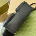 Gucci GG Marmont Small Black Bag with Front Pockets
