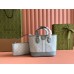 Gucci Ophidia Mini Tote Bag in Dusty Blue GG Supreme Canvas