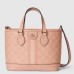 Gucci Ophidia Mini Tote Bag in Dusty Pink GG Supreme Canvas
