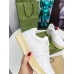 Gucci Mens Re-Web Sneakers in White Leather