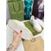 Gucci Mens Re-Web Sneakers in White Leather