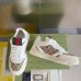 Gucci Mens Re-Web Sneakers in GG Canvas with White Leather