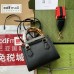 Gucci Diana Mini Tote Bag in Black Calfskin