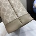 Gucci Ophidia Small Tote Bag in Beige/White GG Supreme Canvas
