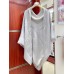Gucci Shawl in Grey GG Lame Jacquard