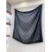 Gucci Shawl in Black GG Lame Jacquard