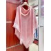 Gucci Shawl in Pink GG Lame Jacquard