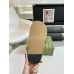 Gucci Marina Chain Slide Sandals in Brown Leather
