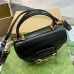 Gucci Horsebit 1955 Mini Top Handle Bag in Black Calfskin Gucci Horsebit 1955 Mini Top Handle Bag in Black Calfskin