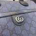 Gucci Ophidia GG Medium Briefcase in Blue GG Supreme Canvas