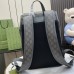 Gucci Ophidia GG Large Backpack in Grey GG Supreme Canvas
