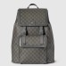 Gucci Ophidia GG Large Backpack in Grey GG Supreme Canvas