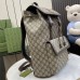Gucci Ophidia GG Large Backpack in Beige GG Supreme Canvas