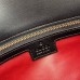 Gucci GG Marmont Small Bag with Multi-pocket in Black Chevron Leather