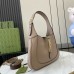 Gucci Jackie 1961 Small Shoulder Bag in Taupe Grained Calfskin Gucci Jackie 1961 Small Shoulder Bag in Taupe Grained Calfskin