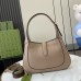 Gucci Jackie 1961 Small Shoulder Bag in Taupe Grained Calfskin Gucci Jackie 1961 Small Shoulder Bag in Taupe Grained Calfskin