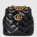 Gucci GG Marmont Mini Backpack in Black Matelasse Leather