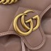 Gucci GG Marmont Mini Backpack in Rose Beige Matelasse Leather