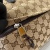 Gucci Medium GG Duffle Bag in Beige Original GG Canvas
