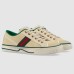 Gucci Womens Tennis 1977 Sneakers in Cotton with Web
