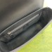 Gucci Mens Messenger Bag in Black GG Supreme Canvas