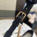 Gucci Padlock Small Shoulder Bag in GG Canvas with Black Leather