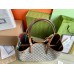 Gucci GG Emblem Medium Tote Bag in Beige GG Canvas