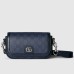 Gucci Ophidia Super Mini Cross-body Bag in Blue GG Supreme Canvas