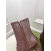 Gucci Horsebit Ankle Boots 75mm in Dark Brown Leather