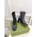 Gucci Horsebit Ankle Boots 75mm in Black Leather