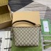 Gucci Ophidia Super Mini Shouler Bag in Beige GG Supreme Canvas
