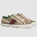 Gucci Womens Tennis 1977 Sneakers In Beige GG Canvas
