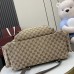 Gucci Large Backpack with Gucci Logo in Beige Original GG Canvas