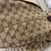 Gucci Large Backpack with Gucci Logo in Beige Original GG Canvas