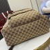 Gucci Medium Backpack with Gucci Logo in Beige Original GG Canvas