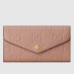 Gucci Continental Wallet in Rose Beige GG Leather