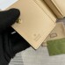 Gucci Trifold Wallet in Light Beige GG Leather