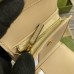 Gucci Trifold Wallet in Light Beige GG Leather