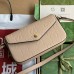Gucci Super Mini Shoulder Bag in Light Beige GG Leather