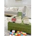 Gucci Womens Rhyton Sneakers with GG Apple Print