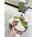 Gucci Womens Rhyton Sneakers with GG Apple Print