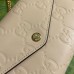 Gucci Chain Wallet in Light Beige GG Leather