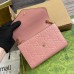 Gucci Chain Wallet in Rose Beige GG Leather
