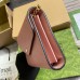 Gucci Chain Wallet in Rose Beige GG Leather
