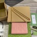 Gucci Chain Wallet in Rose Beige GG Leather
