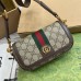 Gucci Ophidia Super Mini Cross-body Bag in Beige GG Supreme Canvas