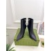 Gucci Signoria Ankle Boots in Black Leather