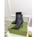 Gucci Signoria Ankle Boots in Black Leather